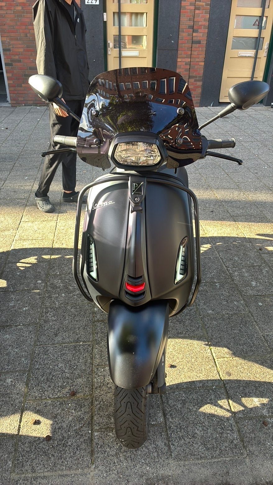 Vespa Sprint 2021 – Mat zwart, Ophalen, Vespa S, Zo goed als nieuw, Benzine