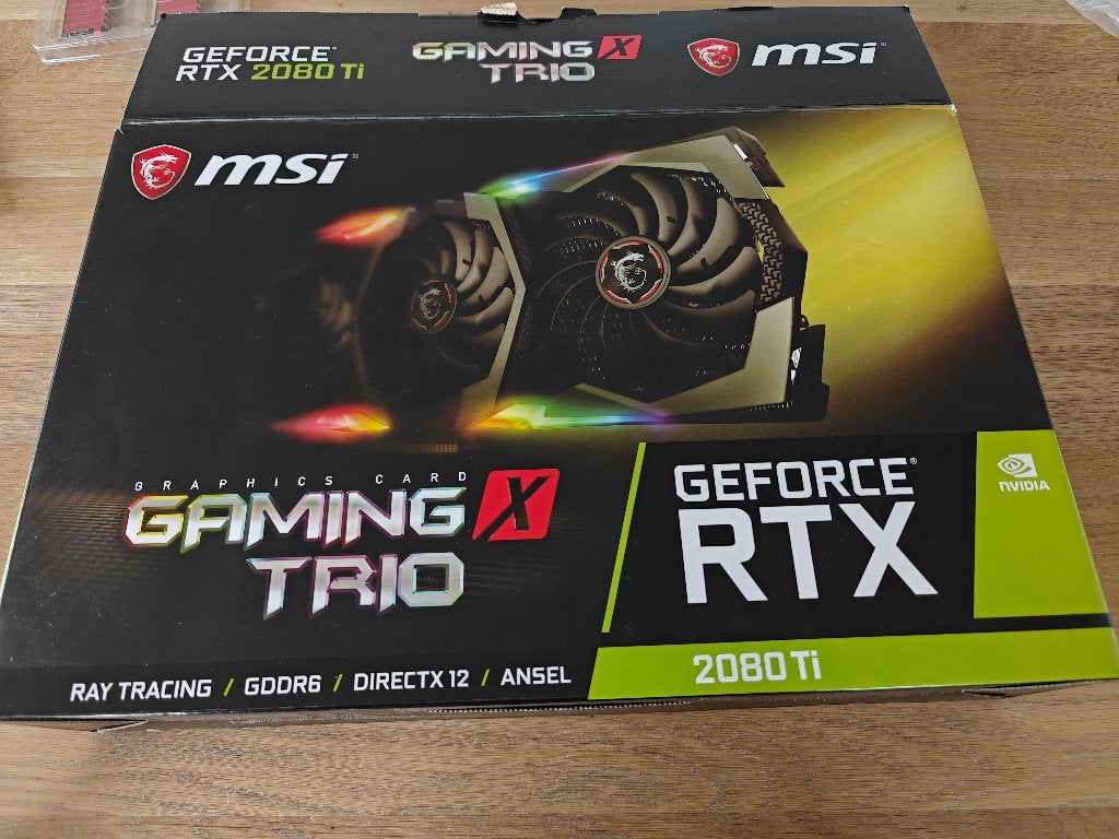 RTX2080TI | MSI GAMING X-TRIO OC, GEBRUIKT, Computers en Software, Videokaarten, Ophalen, PCI-Express 3, Gebruikt, GDDR6