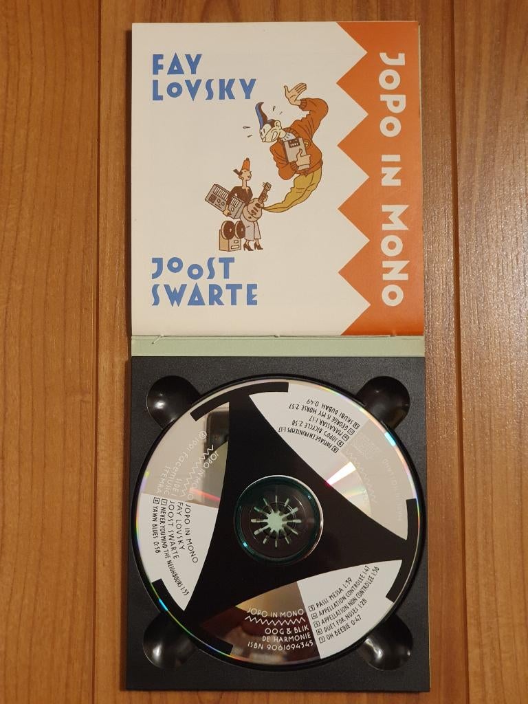 Te koop bijzondere cd van Fay Lovsky: "JoPo in MoNo"., Ophalen, Zo goed als nieuw