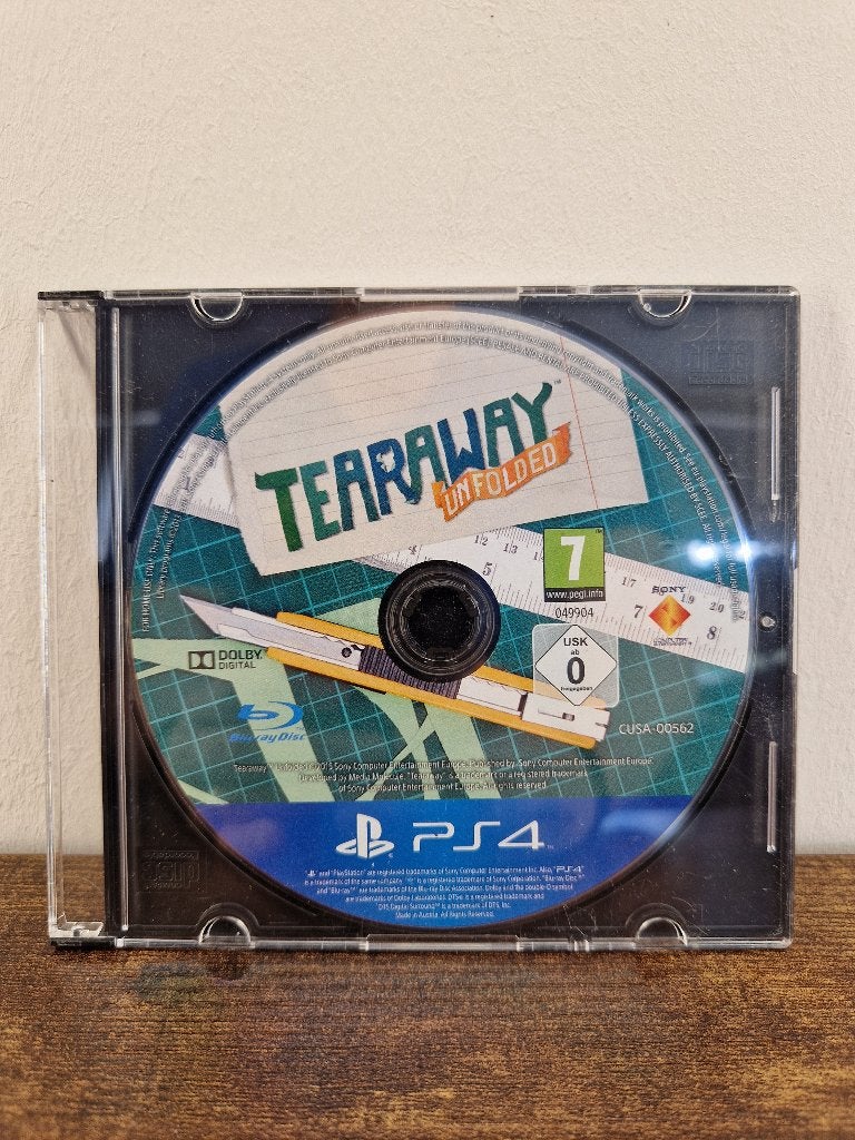 Tearaway unfolded PS4, Spelcomputers en Games, Games | Sony PlayStation 4, Puzzel en Educatief, Gebruikt, -, -