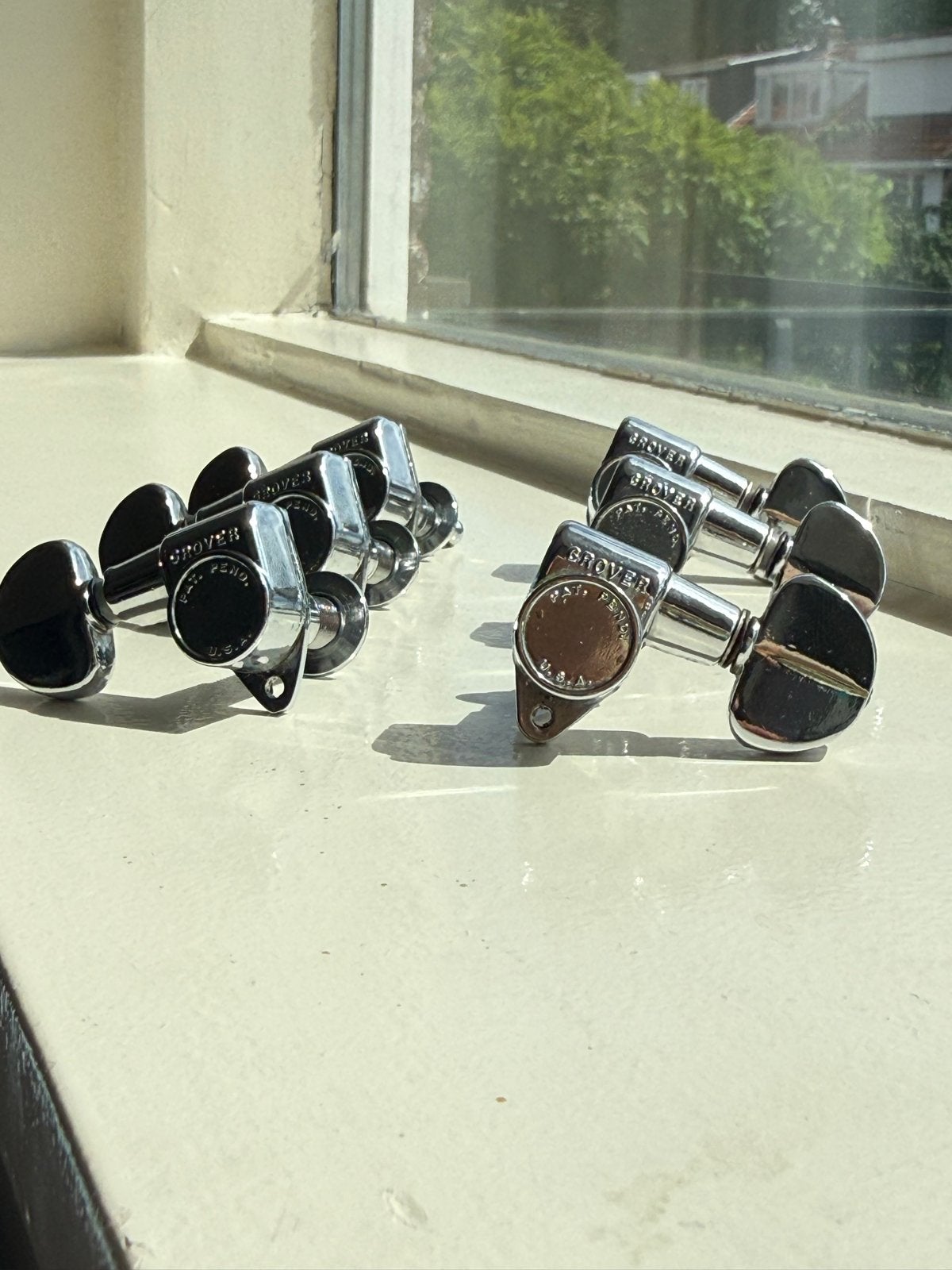 Vintage Pat Pend Grover Tuners, Ophalen of Verzenden, Gebruikt, Elektrische gitaar