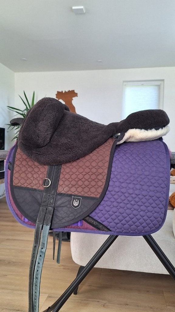 Christ Premium Plus Barebackpad maat Paard/Cob – bruin, Dieren en Toebehoren, Full (L), Overige merken, Overige typen, Ophalen of Verzenden
