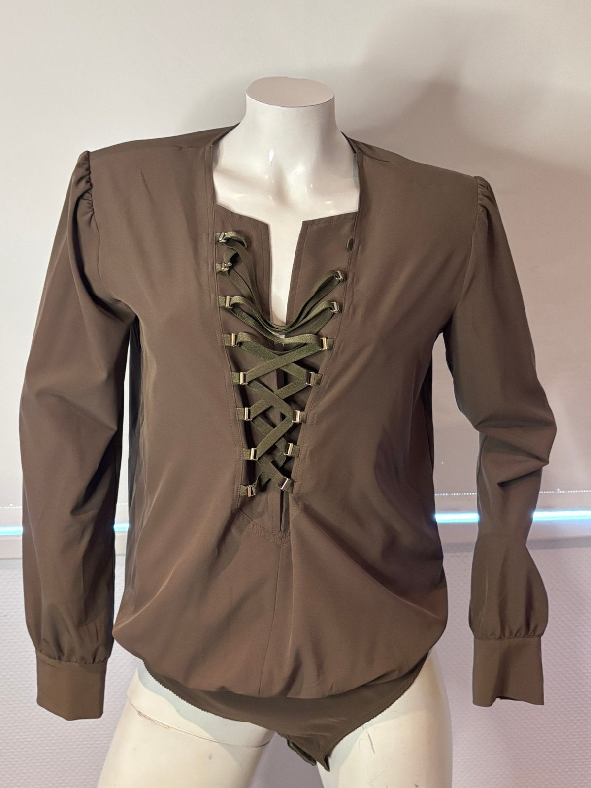 Elisabetta franchi body maat it 46. Nl L, Bruin, ., Ophalen of Verzenden, Zo goed als nieuw