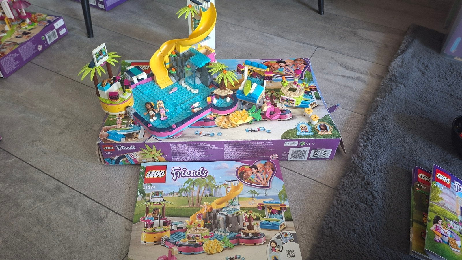 LEGO Friends 41374 Andrea's Zwembadfeestje, Lego, Friends, Ophalen of Verzenden, Zo goed als nieuw