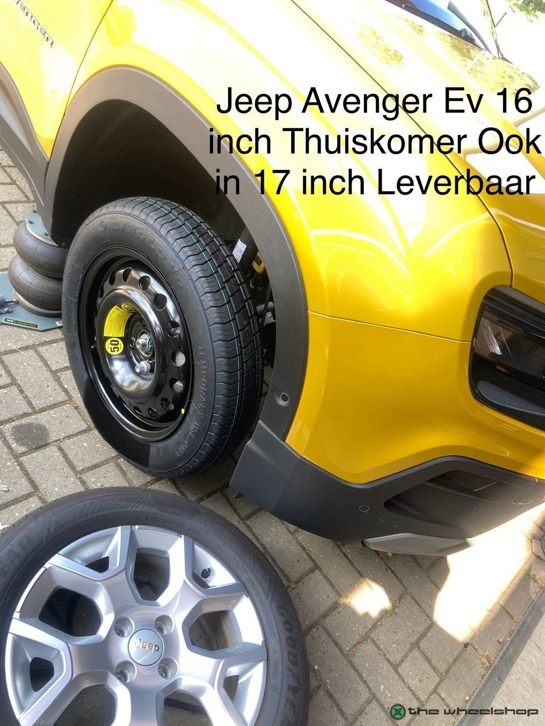 Reservewiel Thuiskomer Origineel 16 inch OEM PSA P2008 Opel, Auto-onderdelen, Banden en Velgen, Gebruikt, -, Banden en Velgen