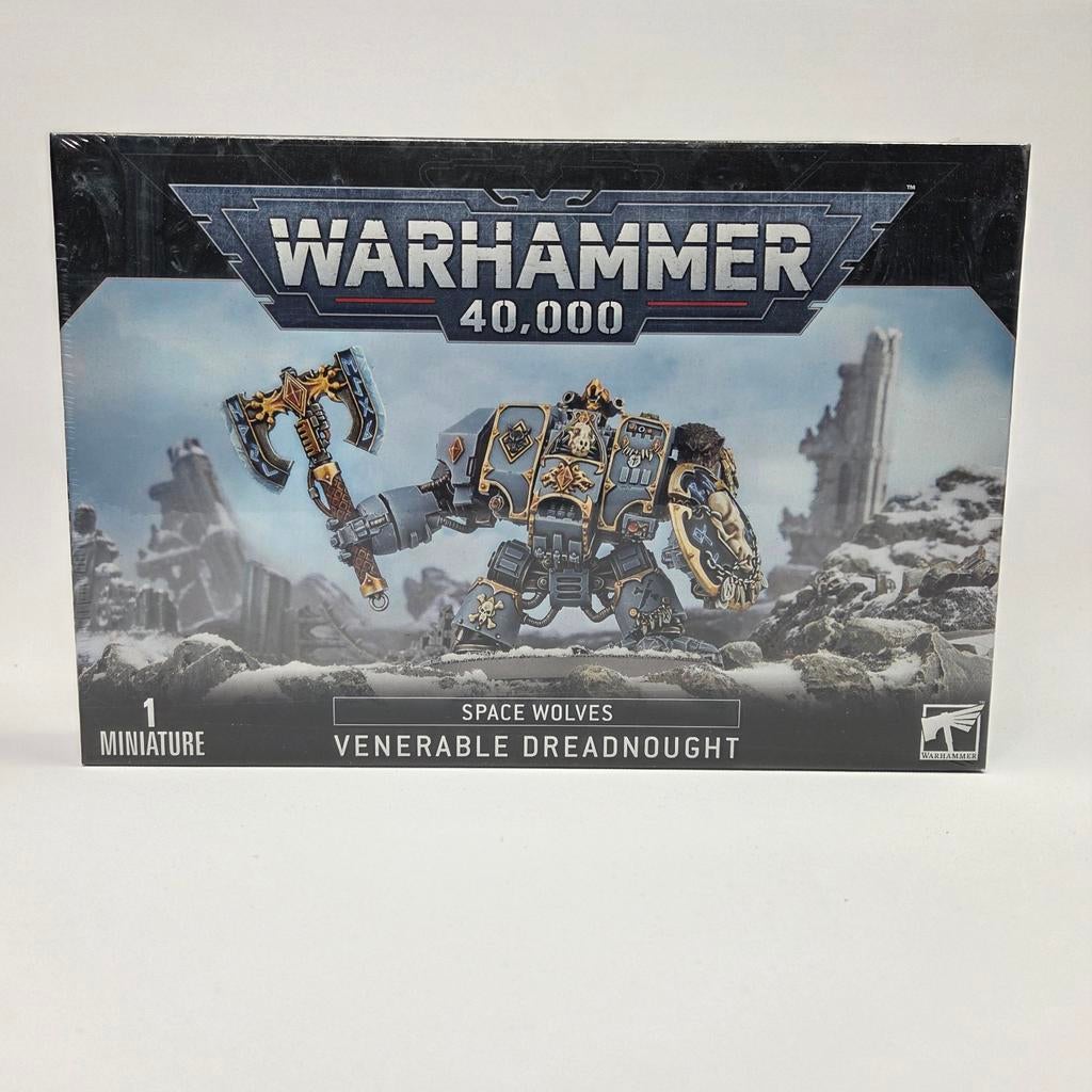 Warhammer 40k Space Wolves Venerable Dreadnought, Games Workshop, Figuurtje(s), Nieuw, Ophalen of Verzenden