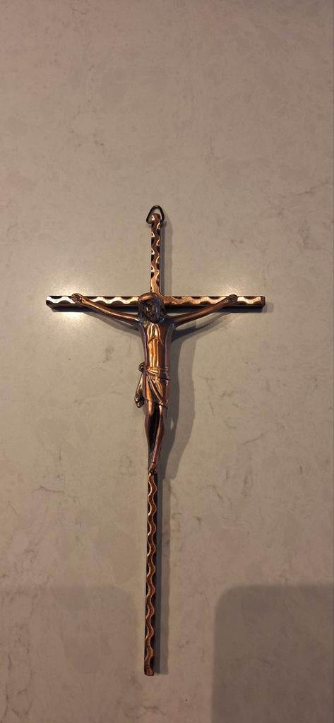 Mooi kruis met Jezus - 25x12 cm, Antiek en Kunst, Ophalen of Verzenden