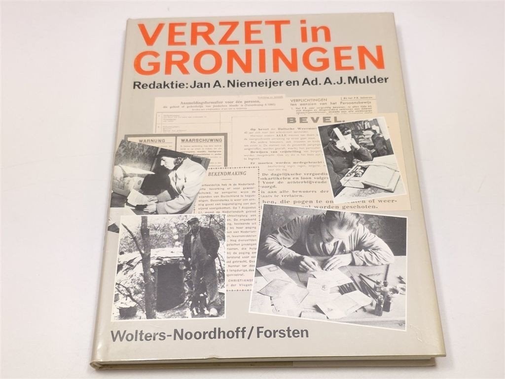 Verzet in Groningen — WOII Activiteiten & Documenten, Boeken, Ophalen of Verzenden, Tweede Wereldoorlog, Gelezen, Overige onderwerpen