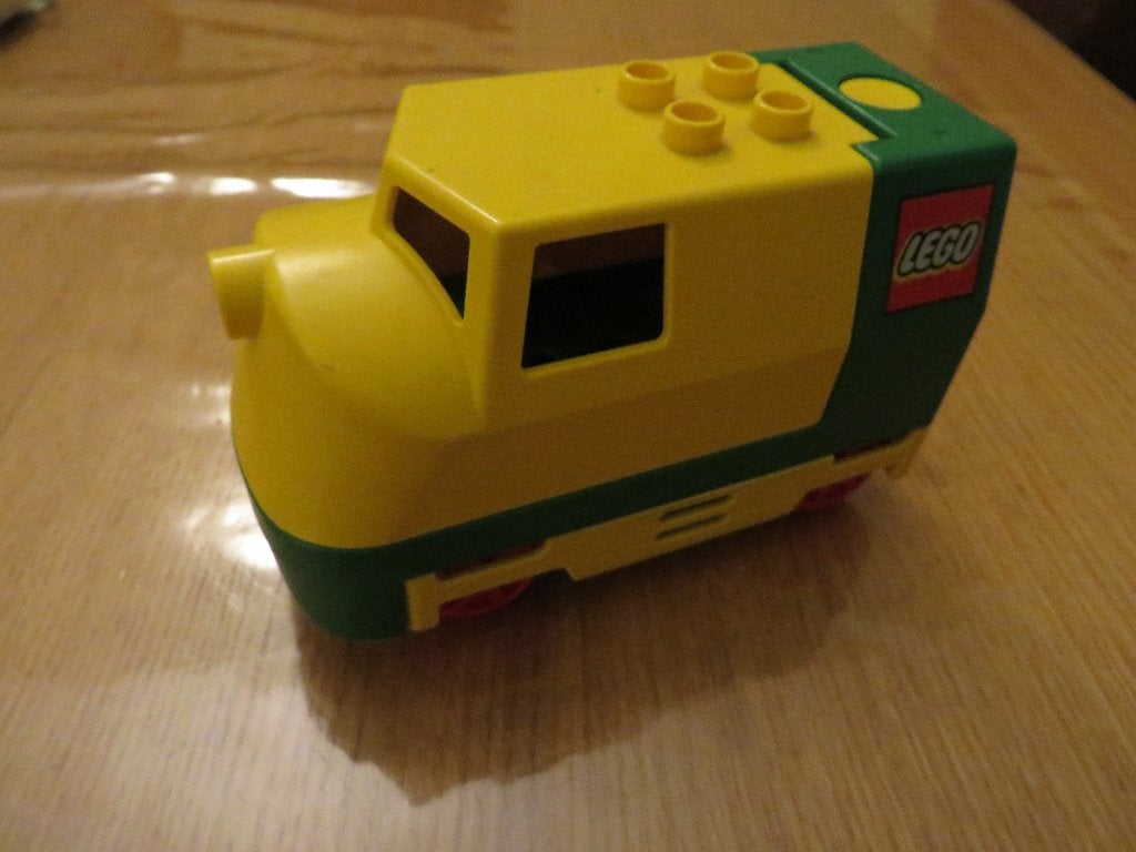 Duplo locomotief "Hondekop" 1995, met garantie, Lego Systems A/S, Gebruikt, Aastvej 1 – 7190 Billund - Denemarken, Accessoire