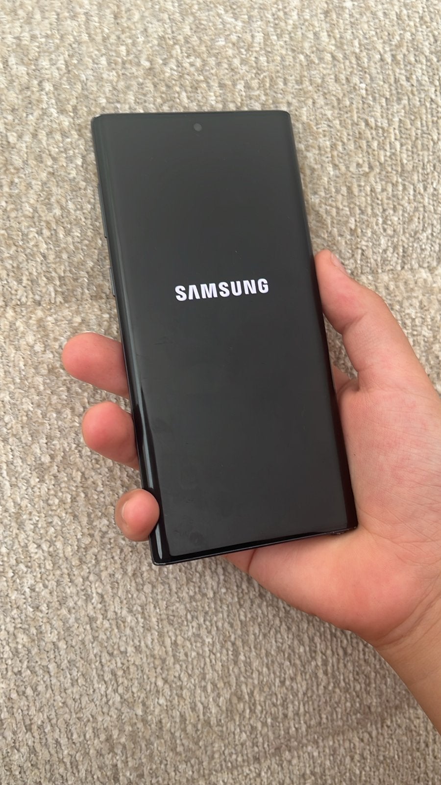 Samsung Galaxy Note 10 met pen, Ophalen, Gebruikt, Zwart, Touchscreen