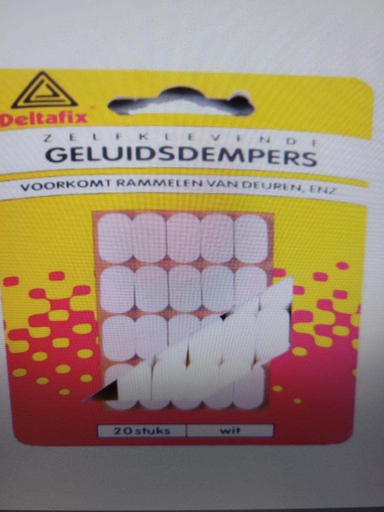 Zelfklevende Geluidsdempers- Sponning buffers - 20 stuks, Minder dan 4 cm, Overige materialen, Nieuw, Ophalen of Verzenden