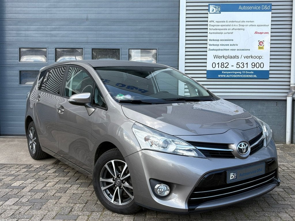 Toyota Verso 1.8 VVT-i Dynamic Business 2014|Cruise|Navi|PDC, Auto's, Toyota, Bedrijf, Te koop, Verso, ABS, Achteruitrijcamera