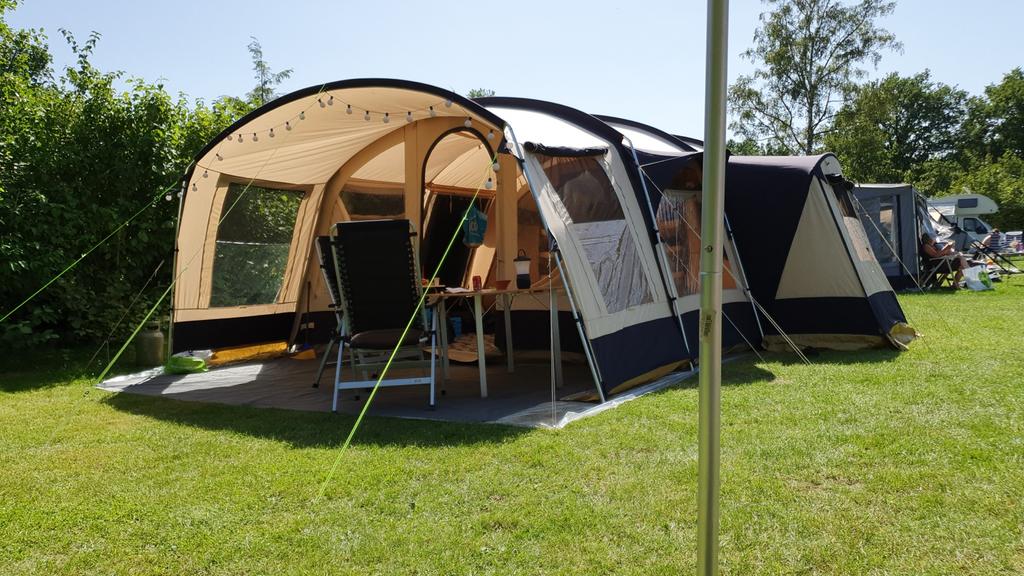 Obelink Amazonas 600 tunneltent, Caravans en Kamperen, Tenten, Ophalen, Gebruikt, Meer dan 6