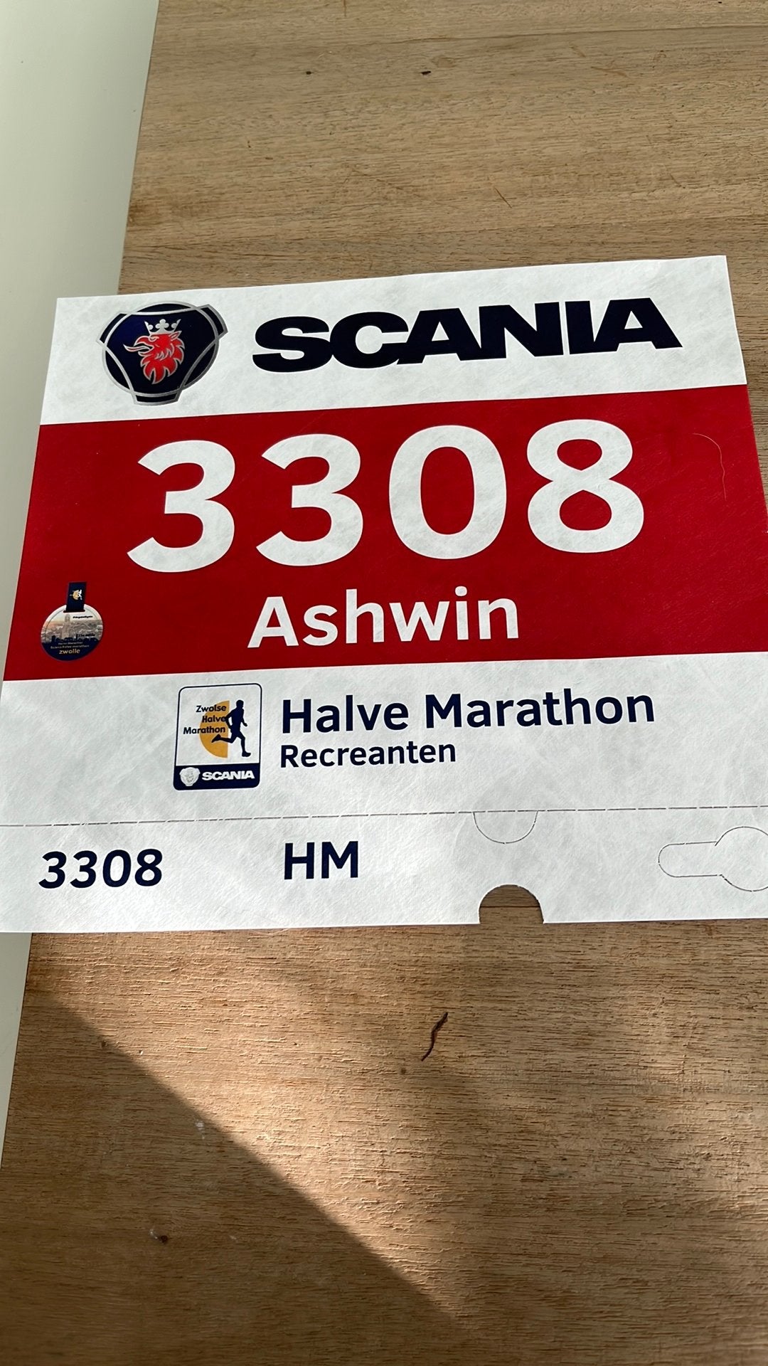 Ter overname startbewijs voor de halve Marathon van Zwolle, Ophalen, Nieuw, Overige typen, Overige merken