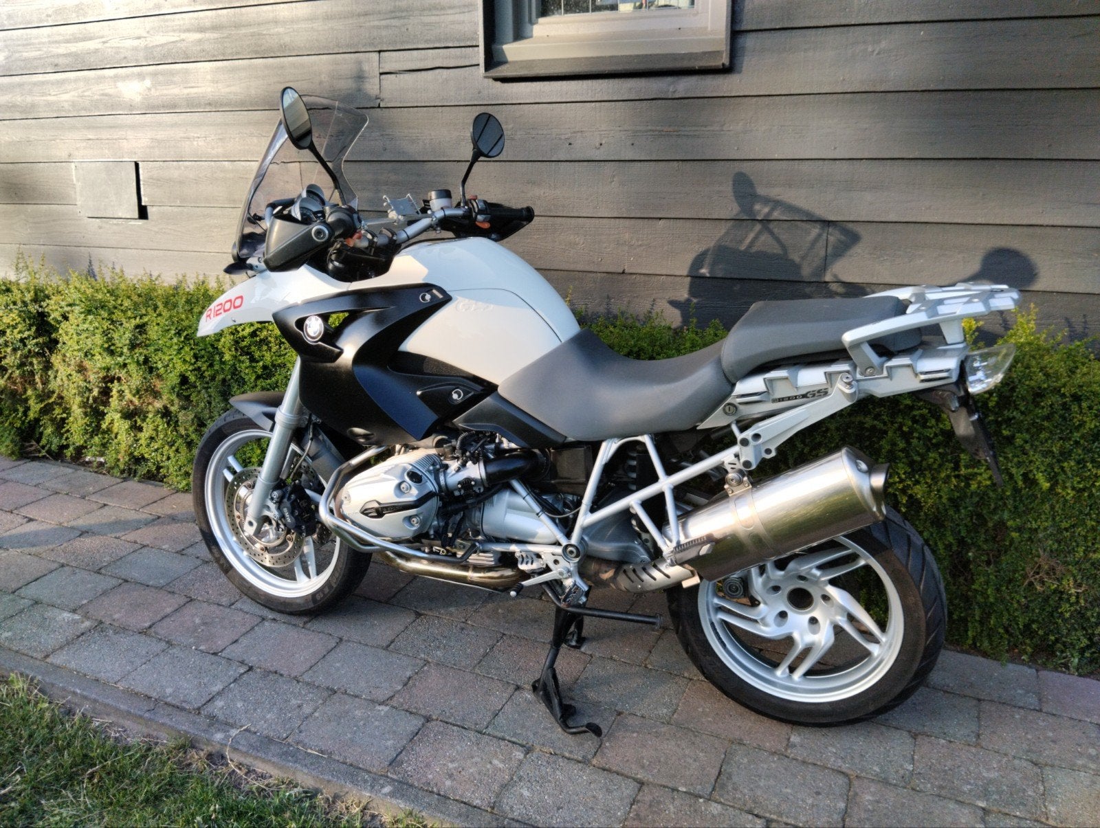 BMW R1200GS - 2004 79000 km wit/zwart met variokoffers, Motoren, Motoren | BMW, 2 cilinders, Motorrijbewijs A, Gebruikt, Particulier