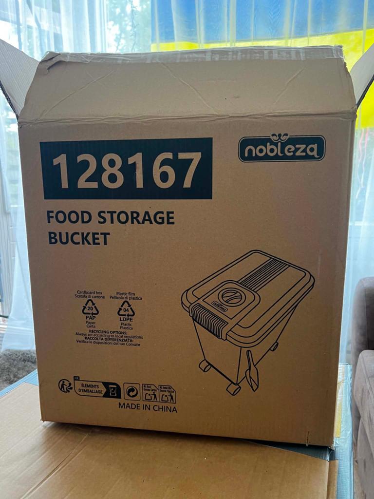 Voedselopslagcontainer voor dieren, Ophalen of Verzenden