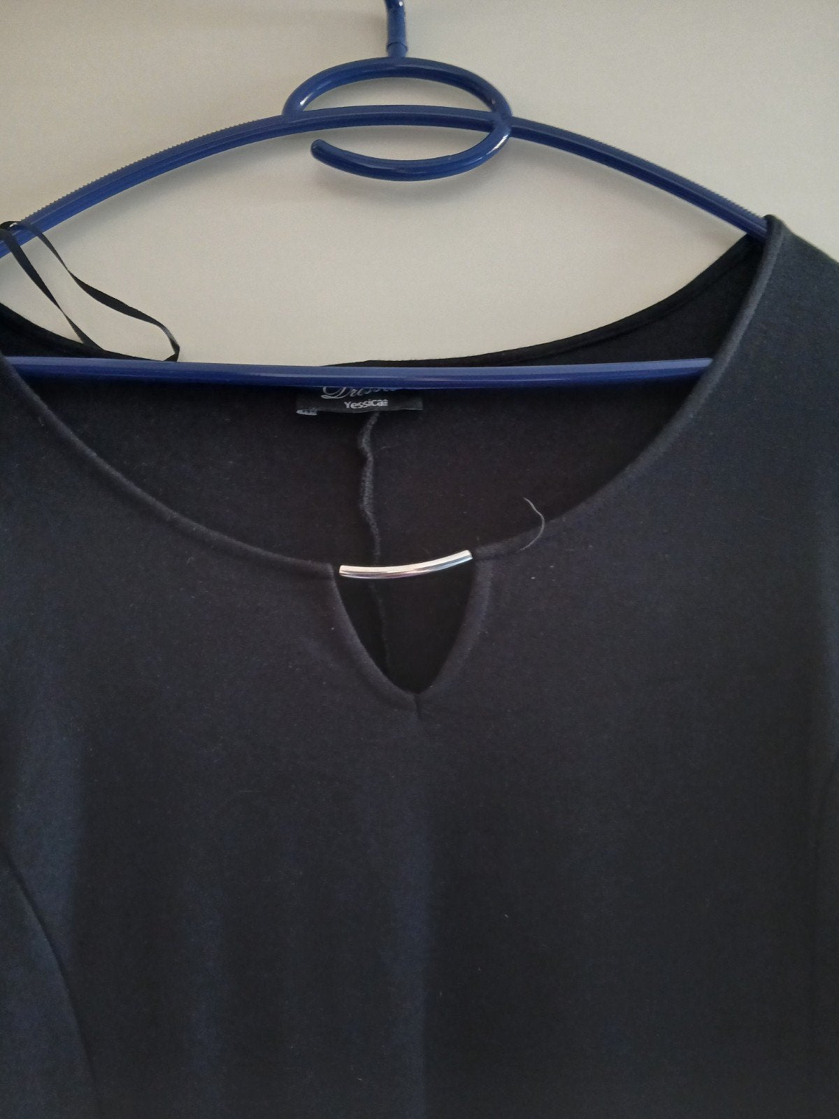 Nieuwe zwarte jurk maat L, Kleding | Dames, Ophalen, Nieuw, Maat 42/44 (L), Zwart