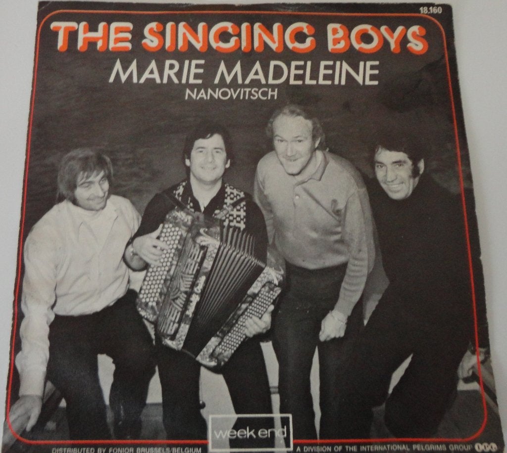 The Singing Boys > Marie Madeleine, Ophalen of Verzenden, Gebruikt, 7 inch, Pop