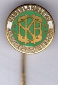 Nederlandsche Konijnenfokkersbond email/koper speld( U_016), Verzenden, Nieuw, Dier of Natuur