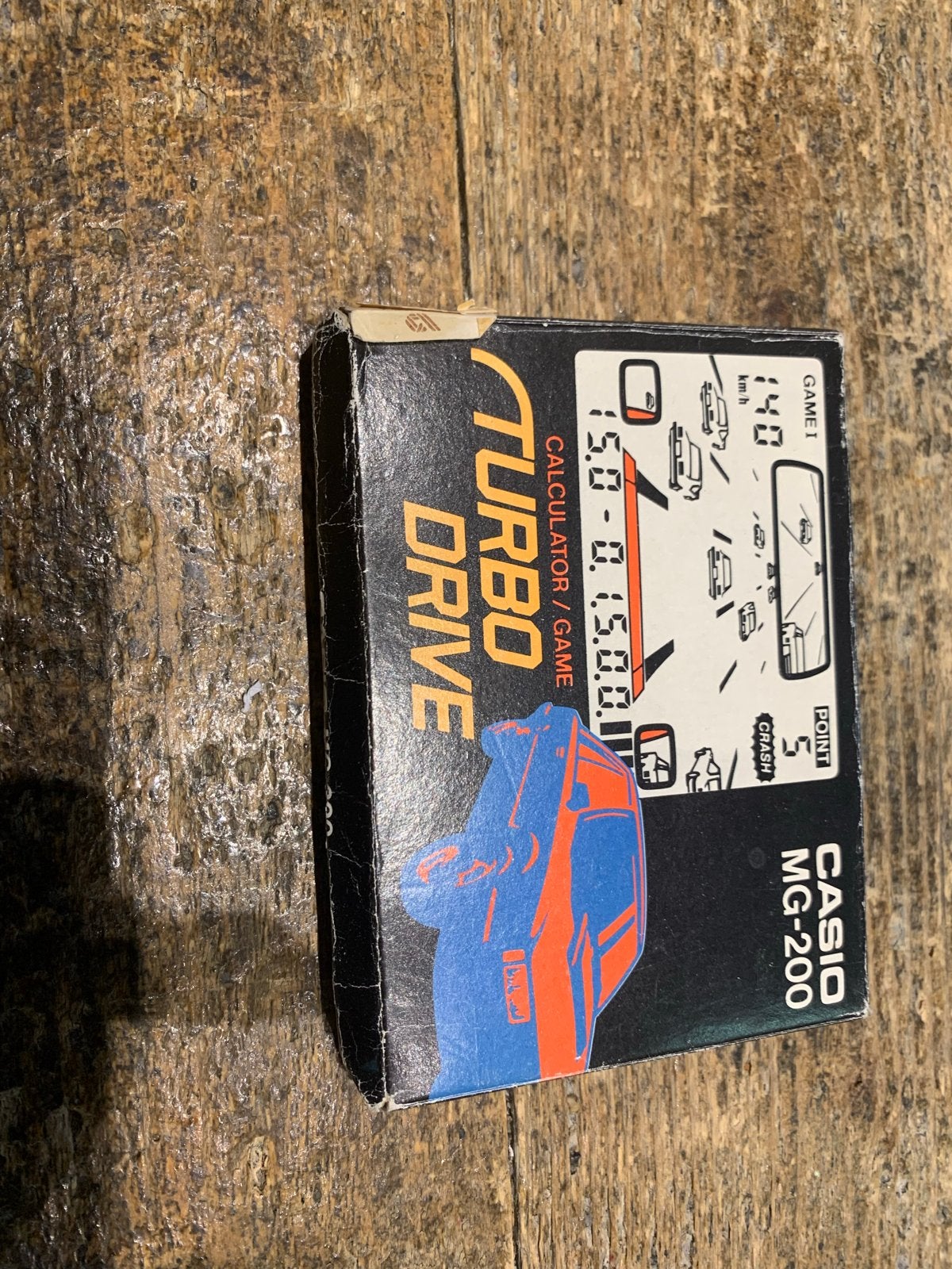 Casio MG-200 Turbo Drive Calculator/Game - Nieuwstaat, Ophalen of Verzenden, Nieuw, Racen en Vliegen