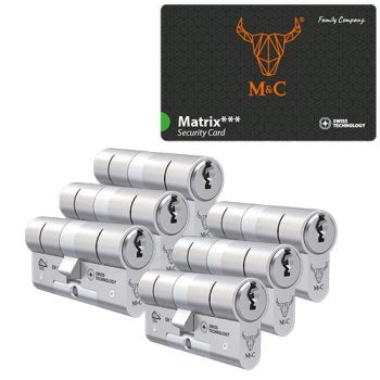 M&C Matrix 6x gelijksluitend SKG***, Niet ingevuld, Niet ingevuld, Niet ingevuld