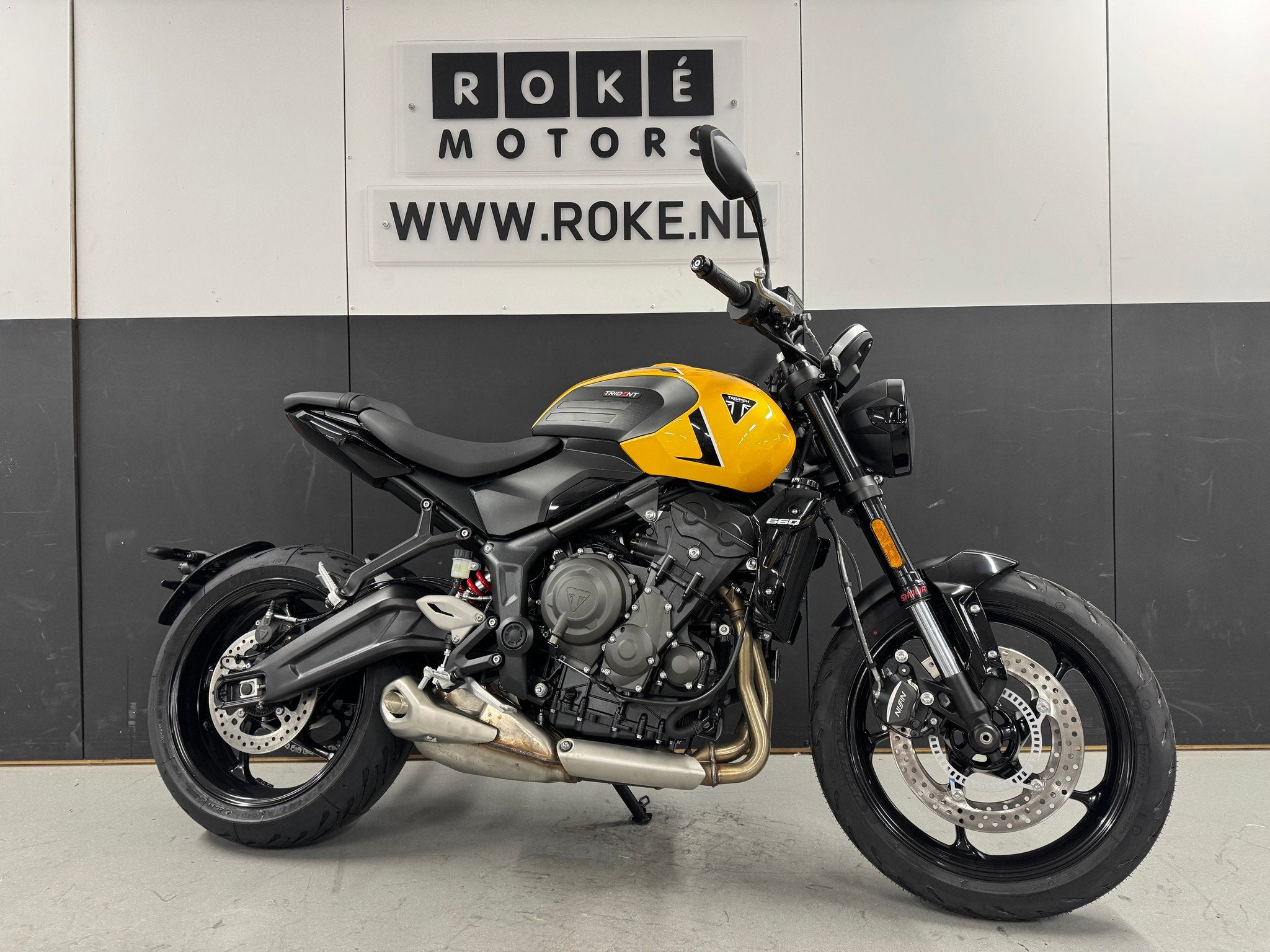 Triumph TRIDENT 660 (bj 2026), Naked bike, 660 cc, Bedrijf