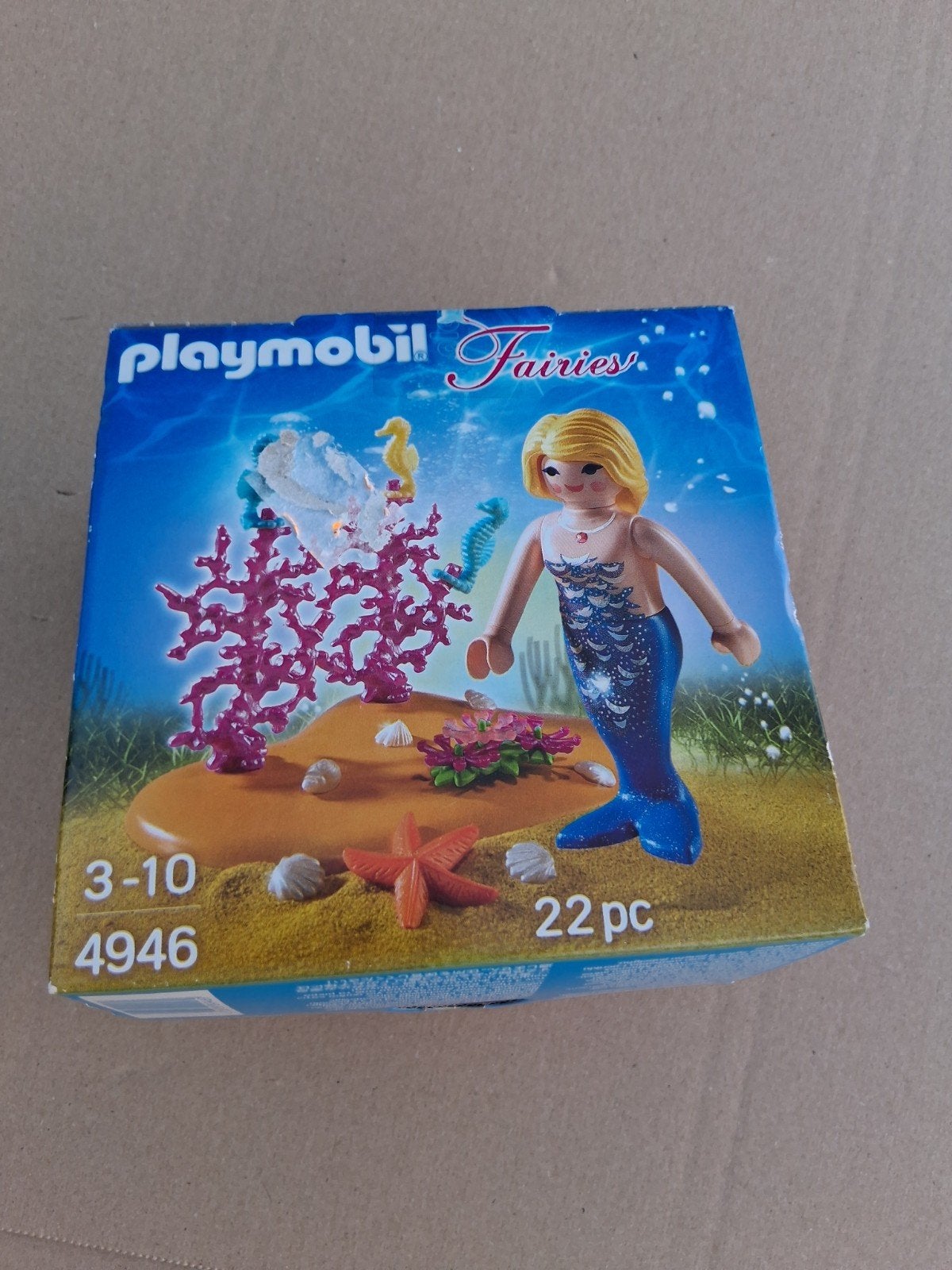 Playmobil Fairies Zeemeermin met Koraalrif (4946) Nieuw, Ophalen of Verzenden, Nieuw, Meisje