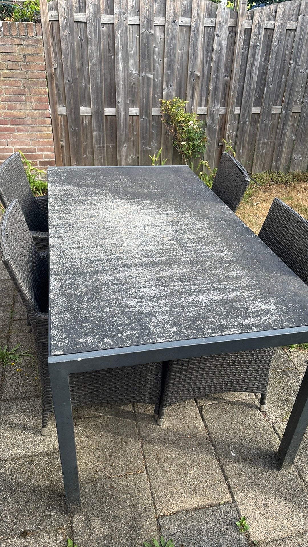 Tuinset, Ophalen, Gebruikt, Rechthoekig