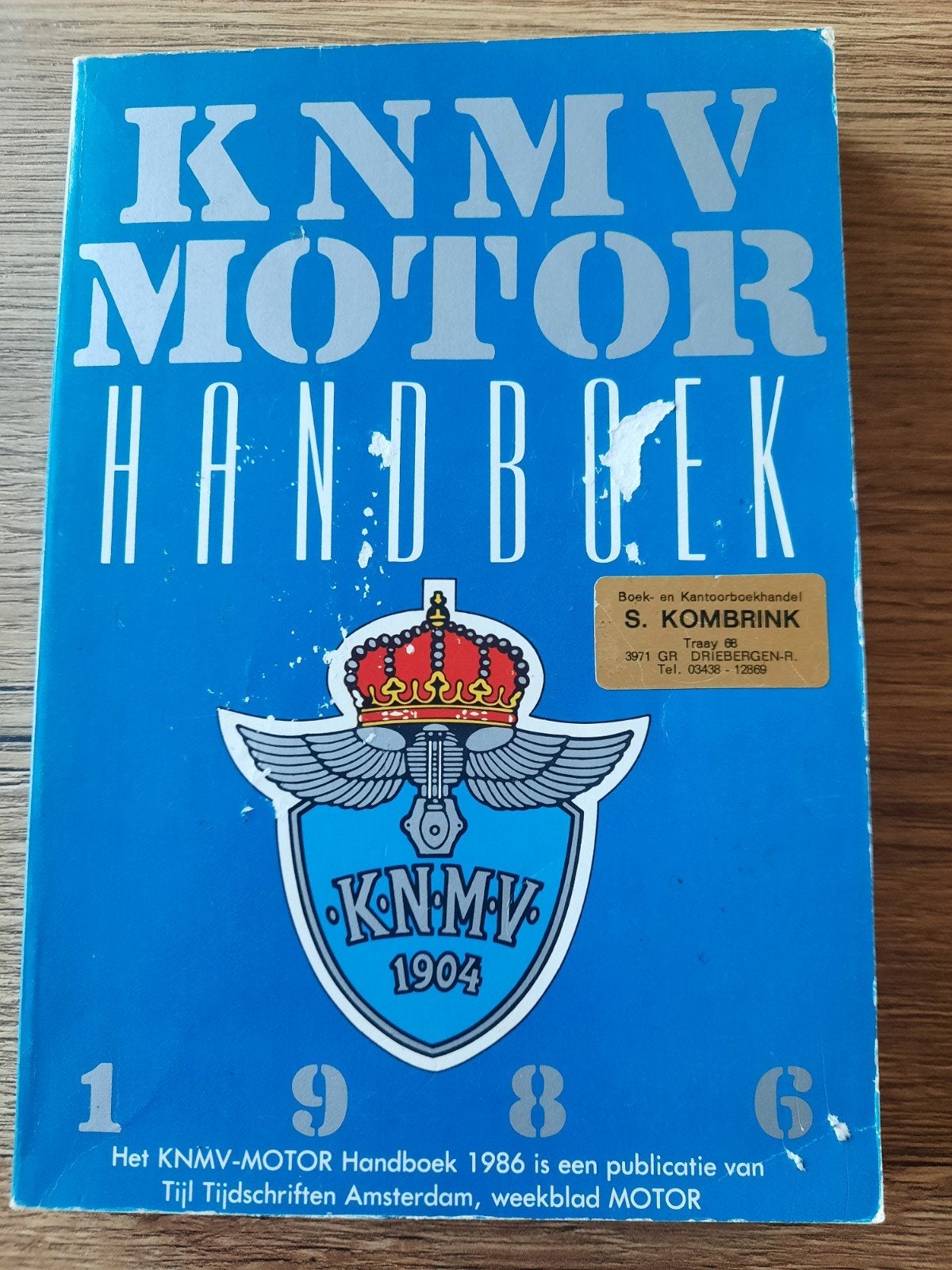 KNMV Motor Handboek 1986 - Vintage Motorfiets Gids, Verzenden