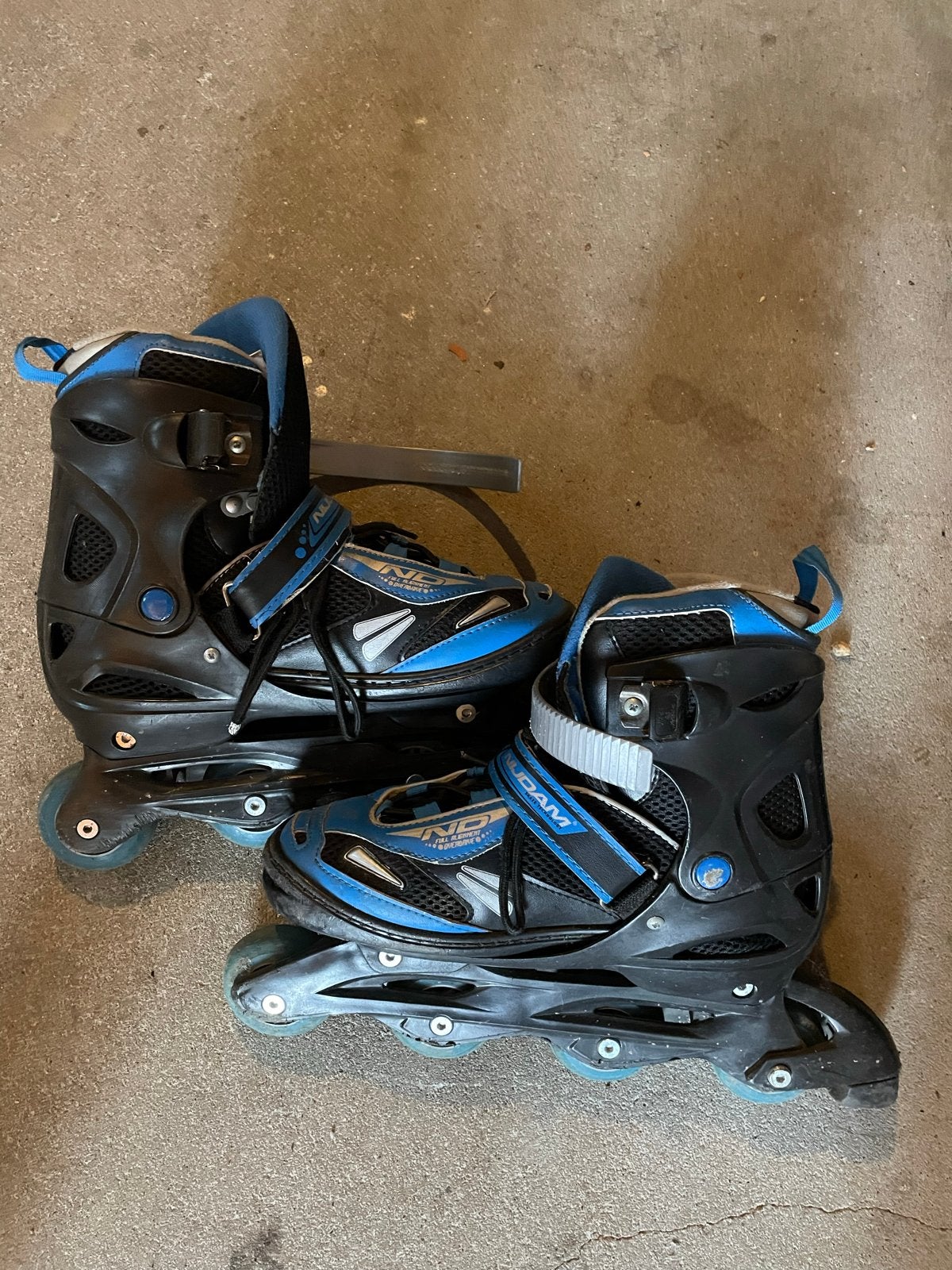 Verstelbare Nijdam inline skates - Maat 38-41, Sport en Fitness, Kinderen, Ophalen of Verzenden, Inline skates 4 wielen, Verstelbaar