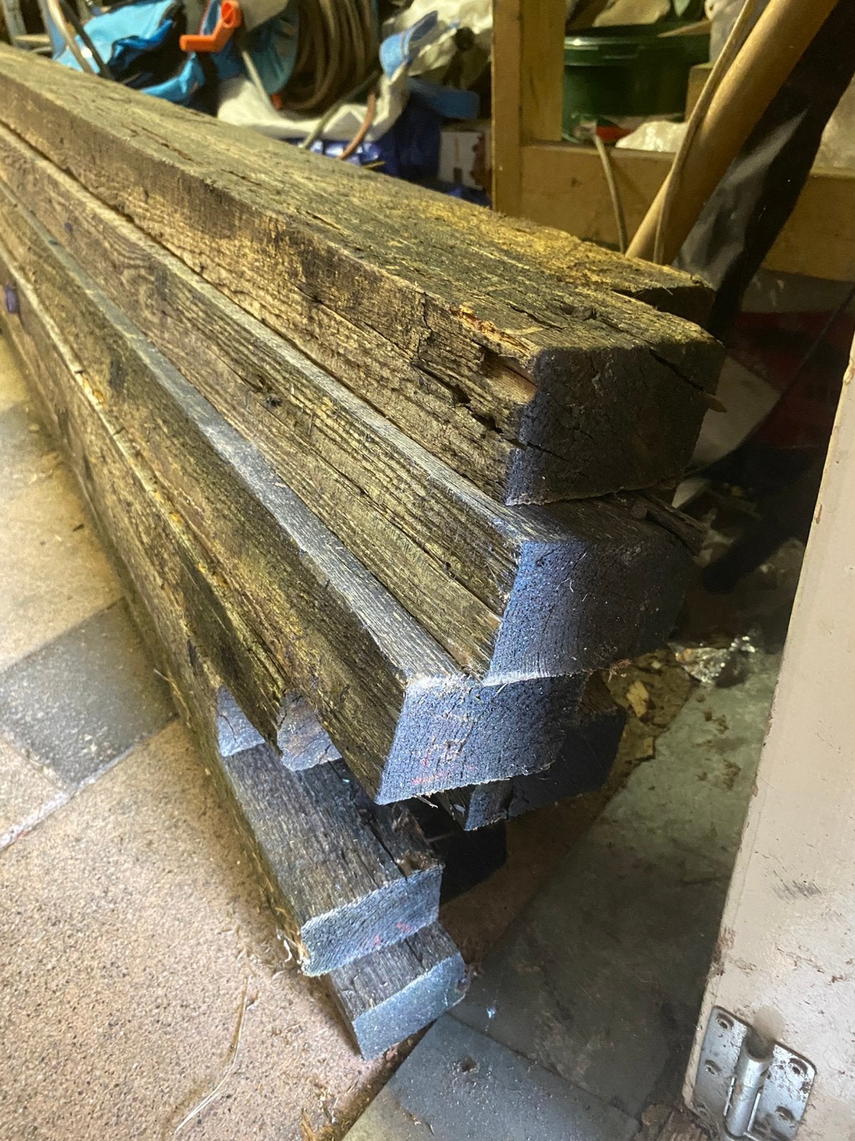 Gebruikte balken, Ophalen of Verzenden, Zo goed als nieuw, 250 cm of meer, Balken