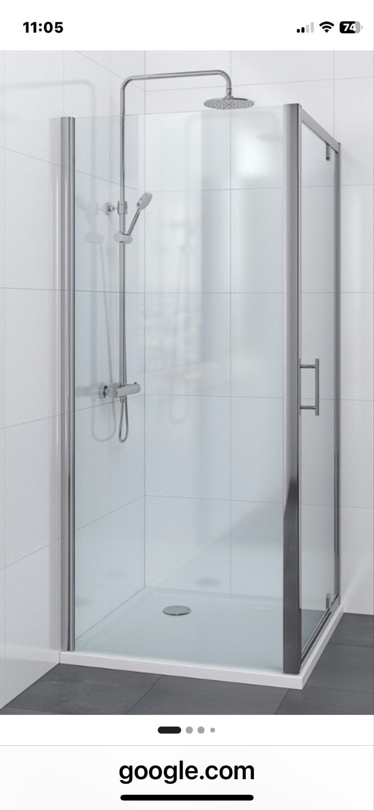 Bruynzeel Lino douche zijwand en deur - Nieuw in verpakking, Ophalen, Nieuw, Met douche