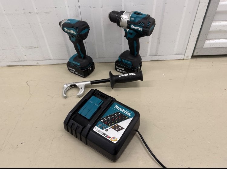 Makita dlx set, Ophalen of Verzenden, Zo goed als nieuw, Boor- en Schroefmachine