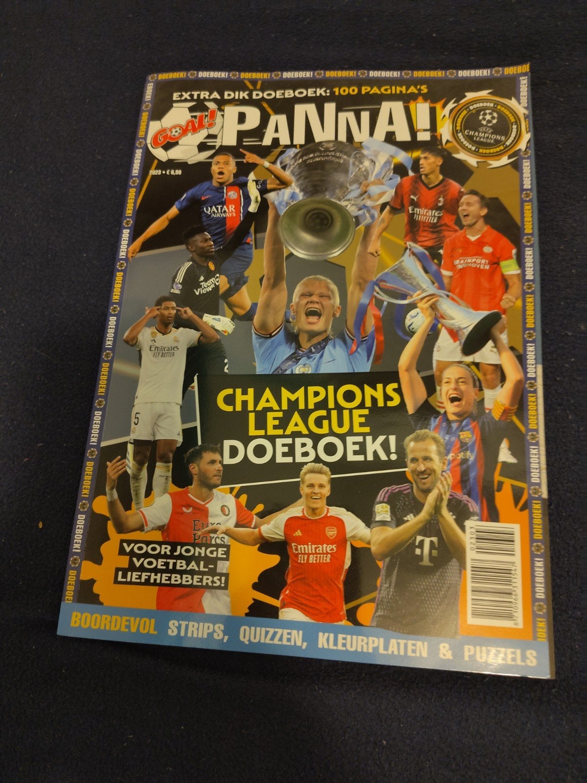 Goal! Panna! Champions League Doeboek - Voetbal Magazine, Ophalen, Nieuw, Sport en Vrije tijd