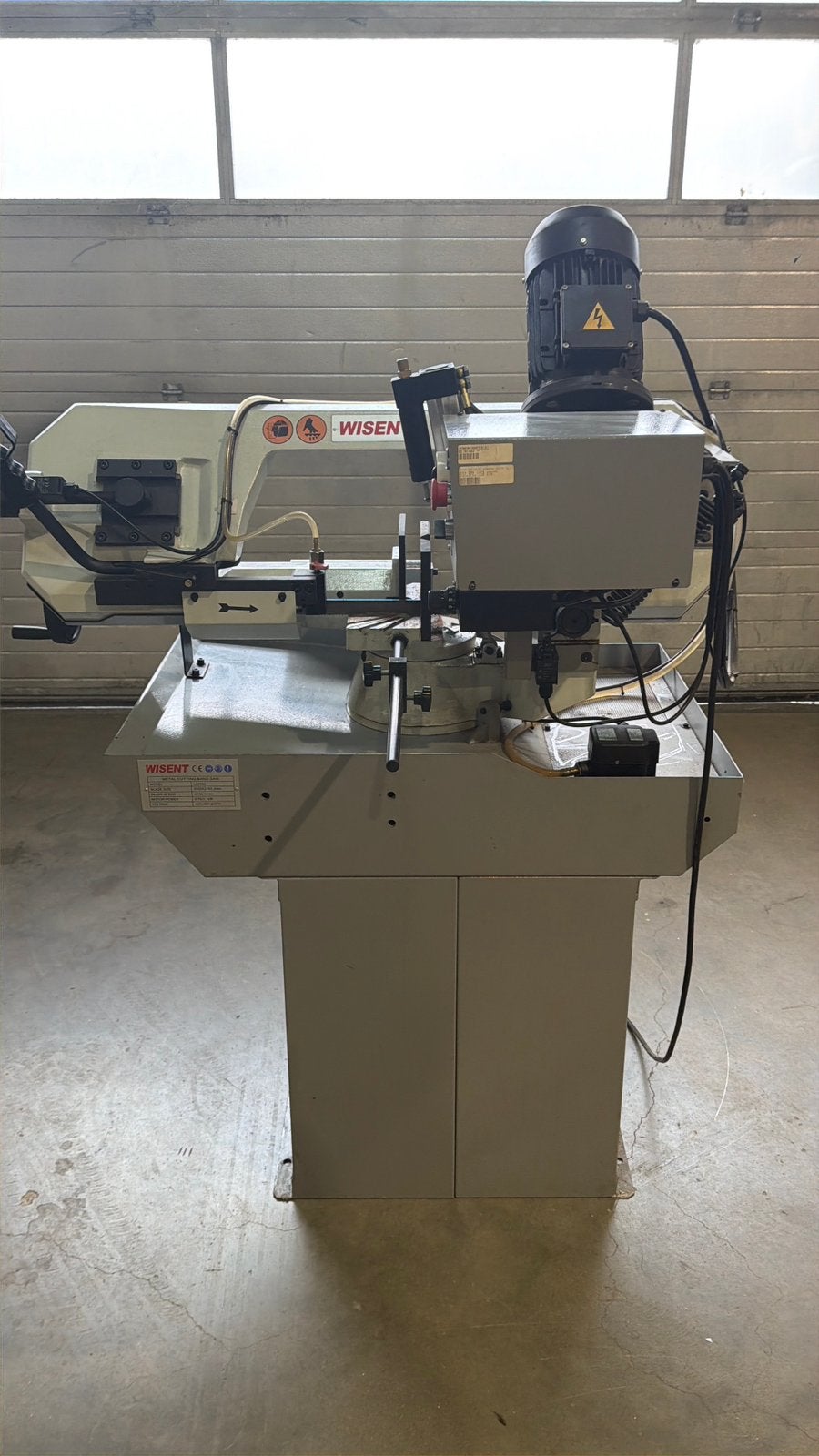 Wisent lintzaagmachine, Zakelijke goederen, Machines en Bouw | Metaalbewerking, Ophalen of Verzenden