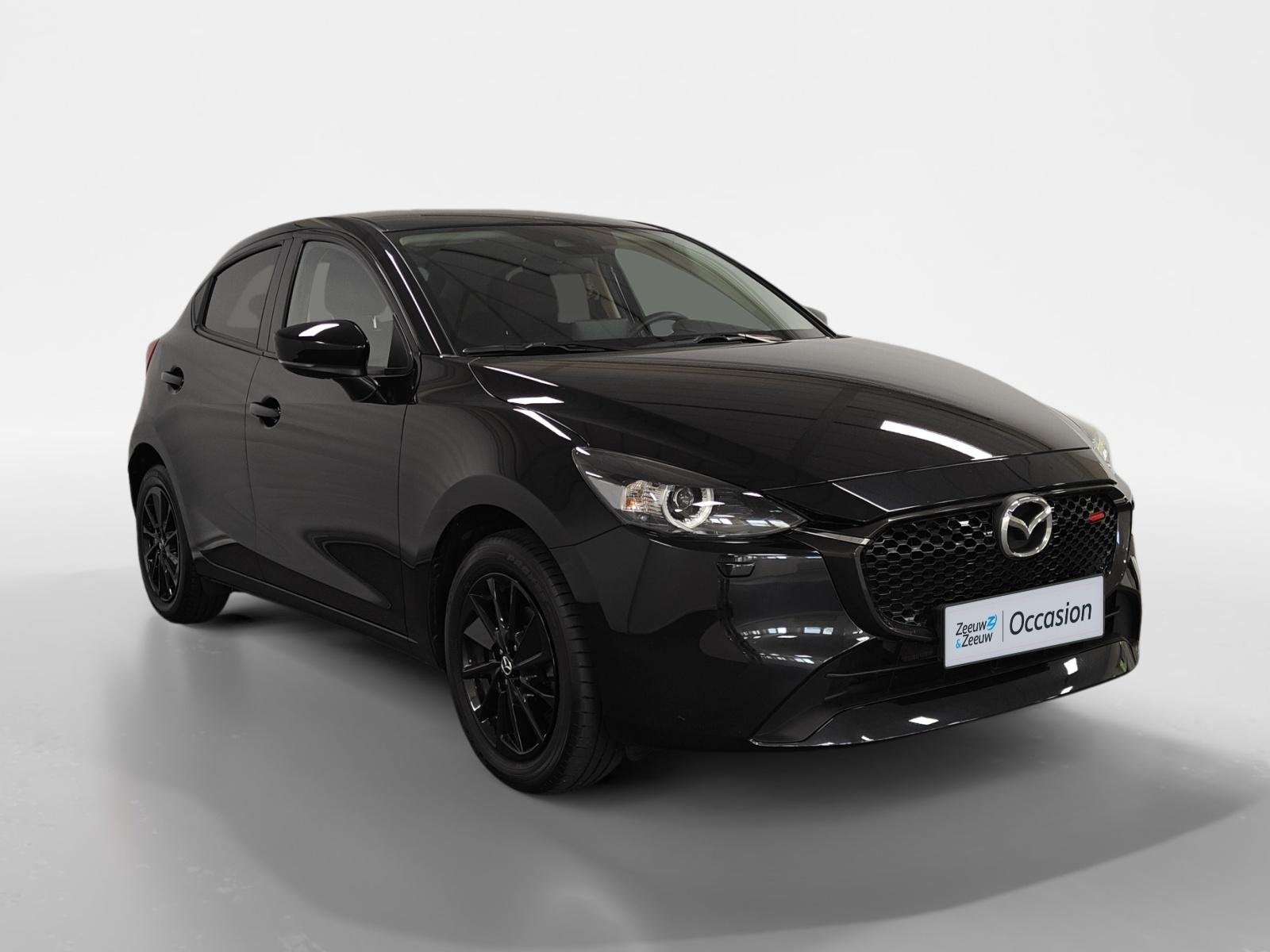 Mazda 2 1.5 e-SkyActiv-G 90 Homura | Achteruitrijcamera | Ad, Auto's, 12 maanden, Stof, 4 cilinders, Zwart