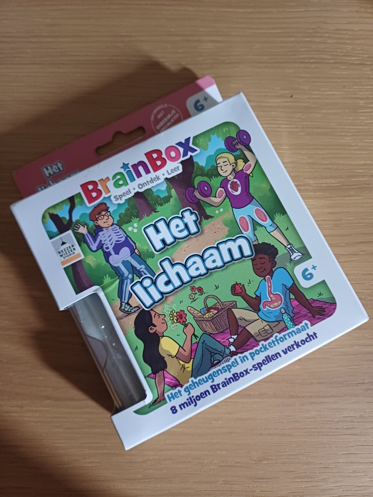 BrainBox Het Lichaam - Geheugenspel voor 6+, Vijf spelers of meer, Ophalen of Verzenden, Nieuw, BrainBox
