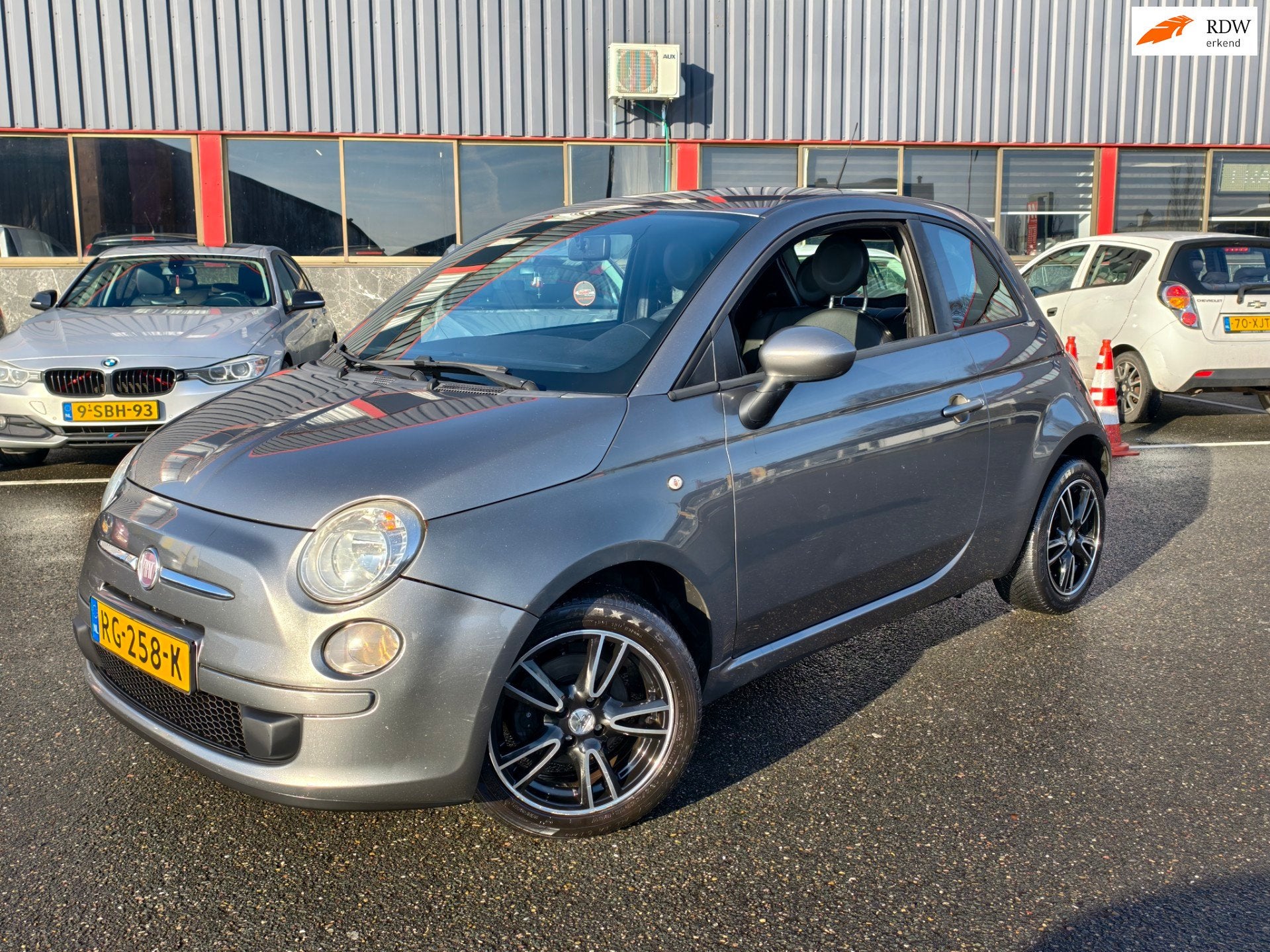 Fiat 500 0.9 TwinAir BiColore / LEER / SP VLG / OHB /, Auto's, Fiat, Voorwielaandrijving, Euro 5, 86 pk, Gebruikt