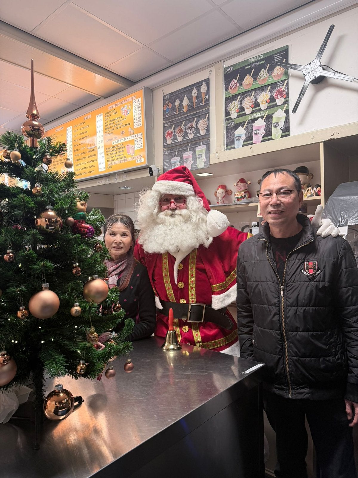 Kerstman op bezoek, Ophalen of Verzenden, Zo goed als nieuw