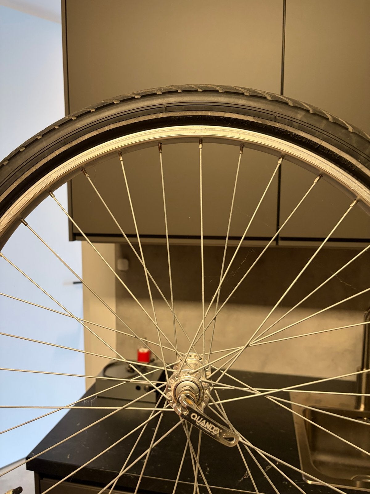 Fietswiel nieuw, Gebruikt, Aluminium, Stadsfiets, Ophalen