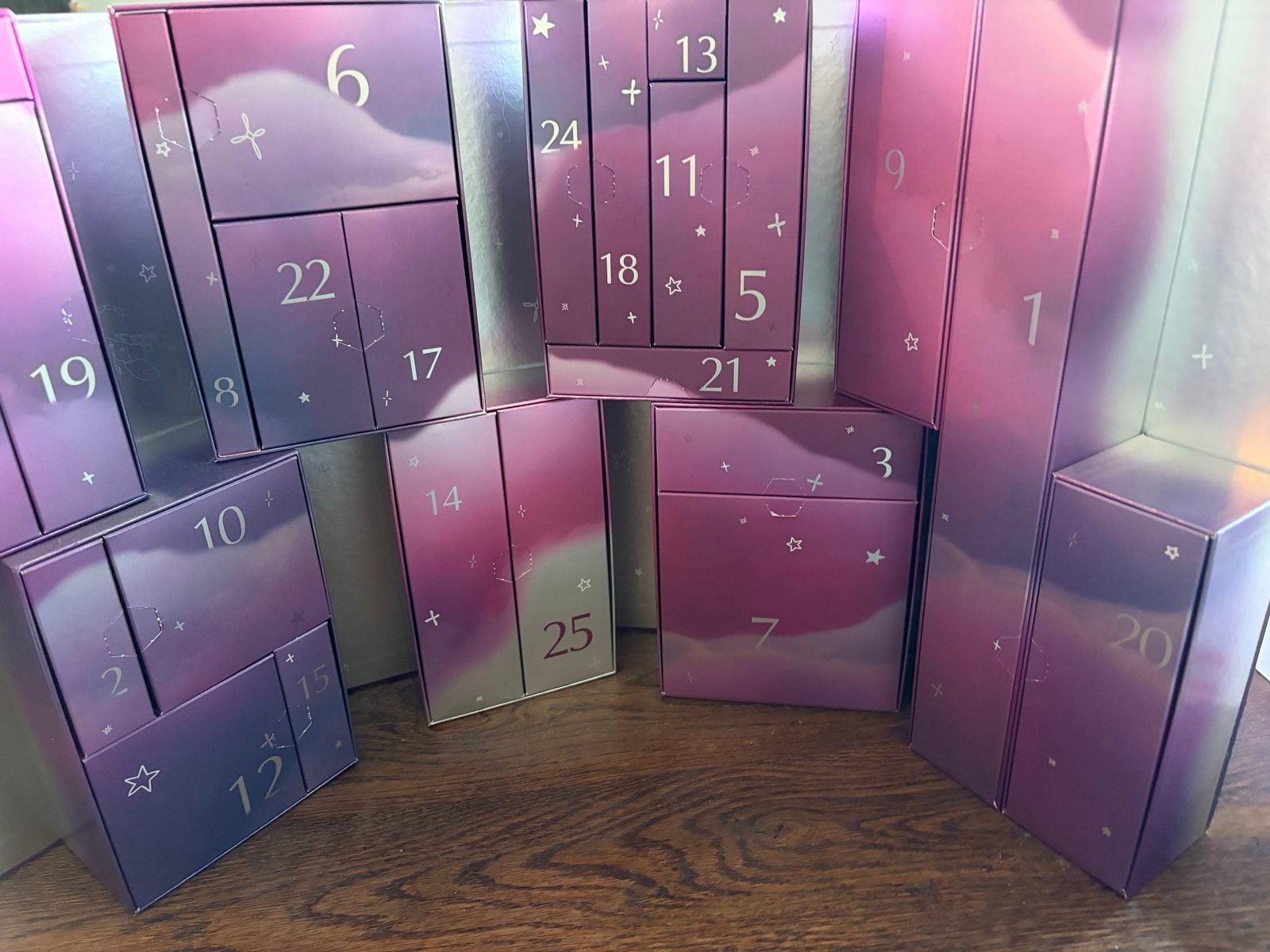 Adventskalender bijenkorf  LEEG, Diversen, Kerst, Ophalen of Verzenden, Gebruikt