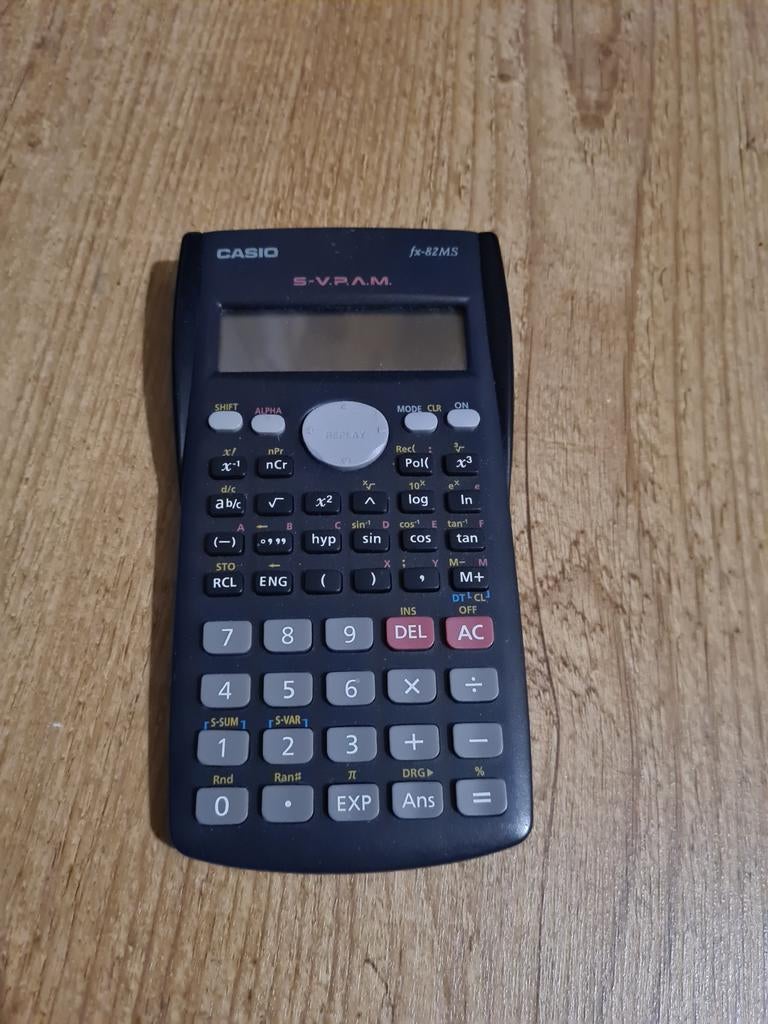 Gratis - Casio fx-82MS, Ophalen