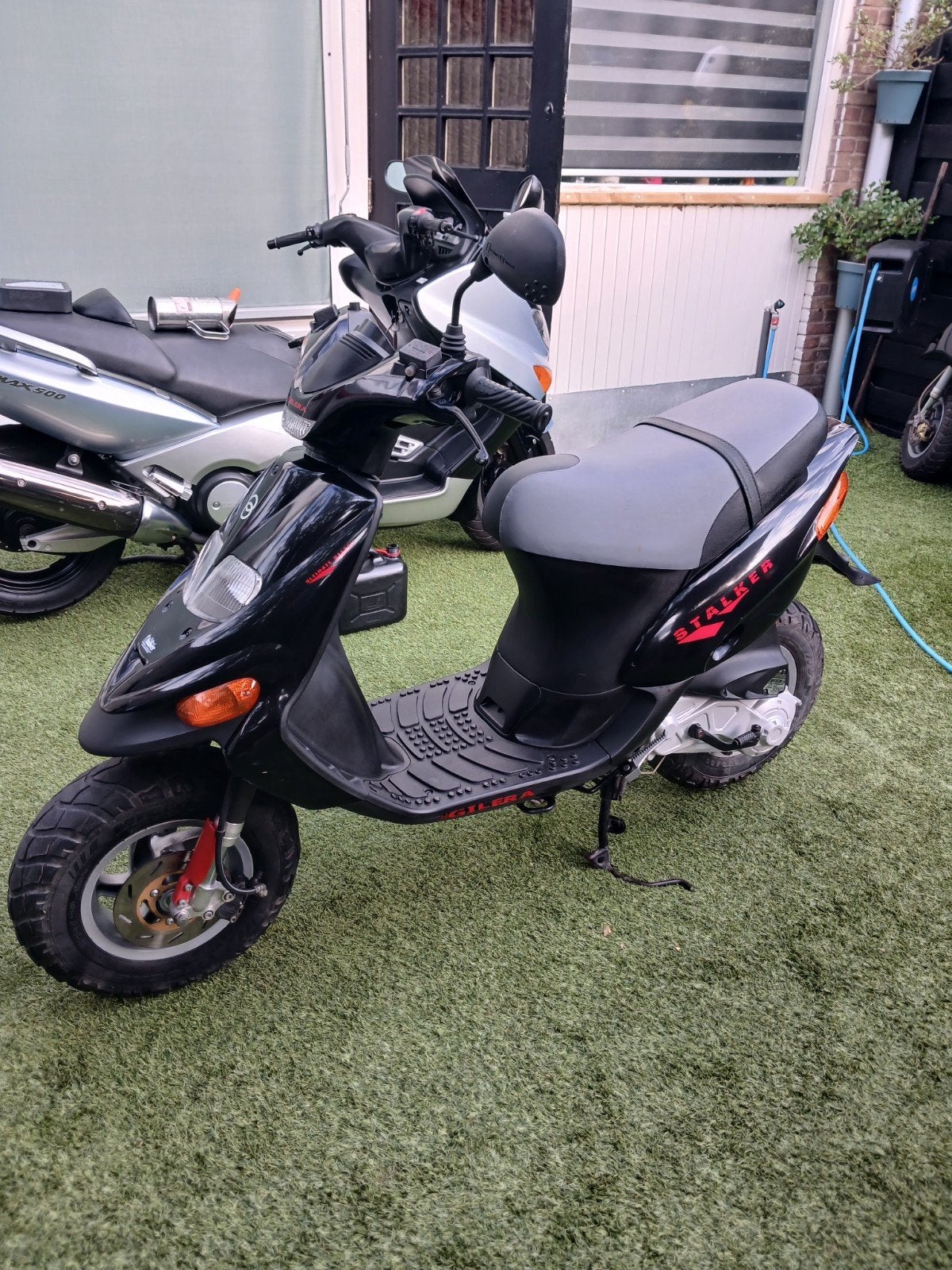 gilera stalker 50cc 2t dubbeldisk duits, Ophalen of Verzenden, Zo goed als nieuw, Tweetakt