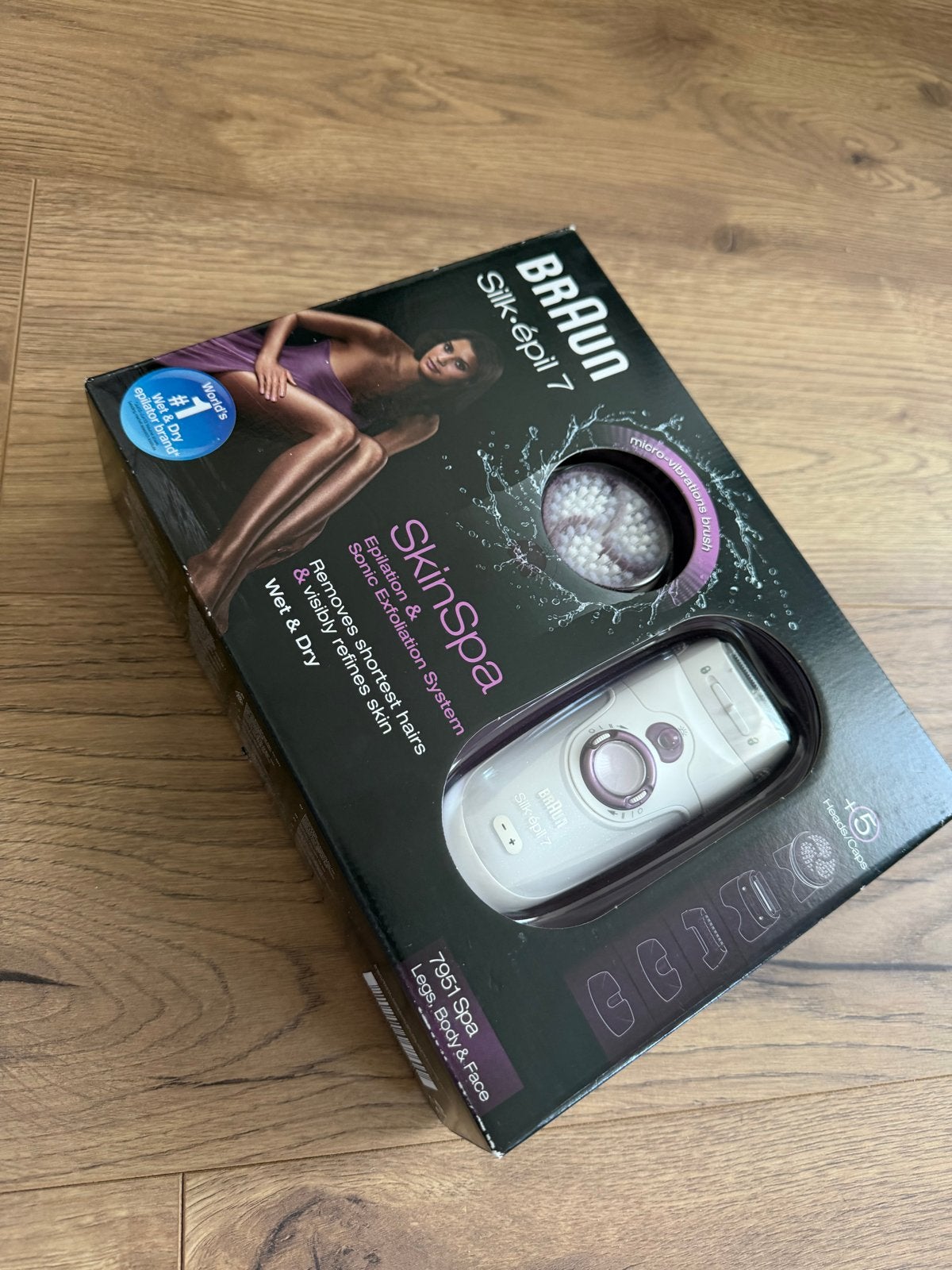 Braun Silk-épil 7 SkinSpa Epilator, Ophalen, Zo goed als nieuw, Scheren en Epileren
