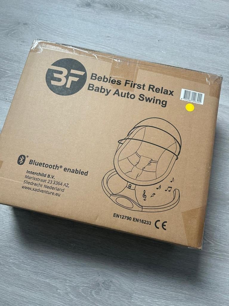 Bebies First Relax Baby Auto Swing - Schommelstoel, Ophalen