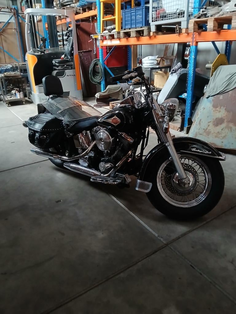 Harley-Davidson Softail 1340cc heritage 0651-376539, Motoren, Motoren | Harley-Davidson, 2 cilinders, Sportuitlaat, 1340 cc, Bedrijf