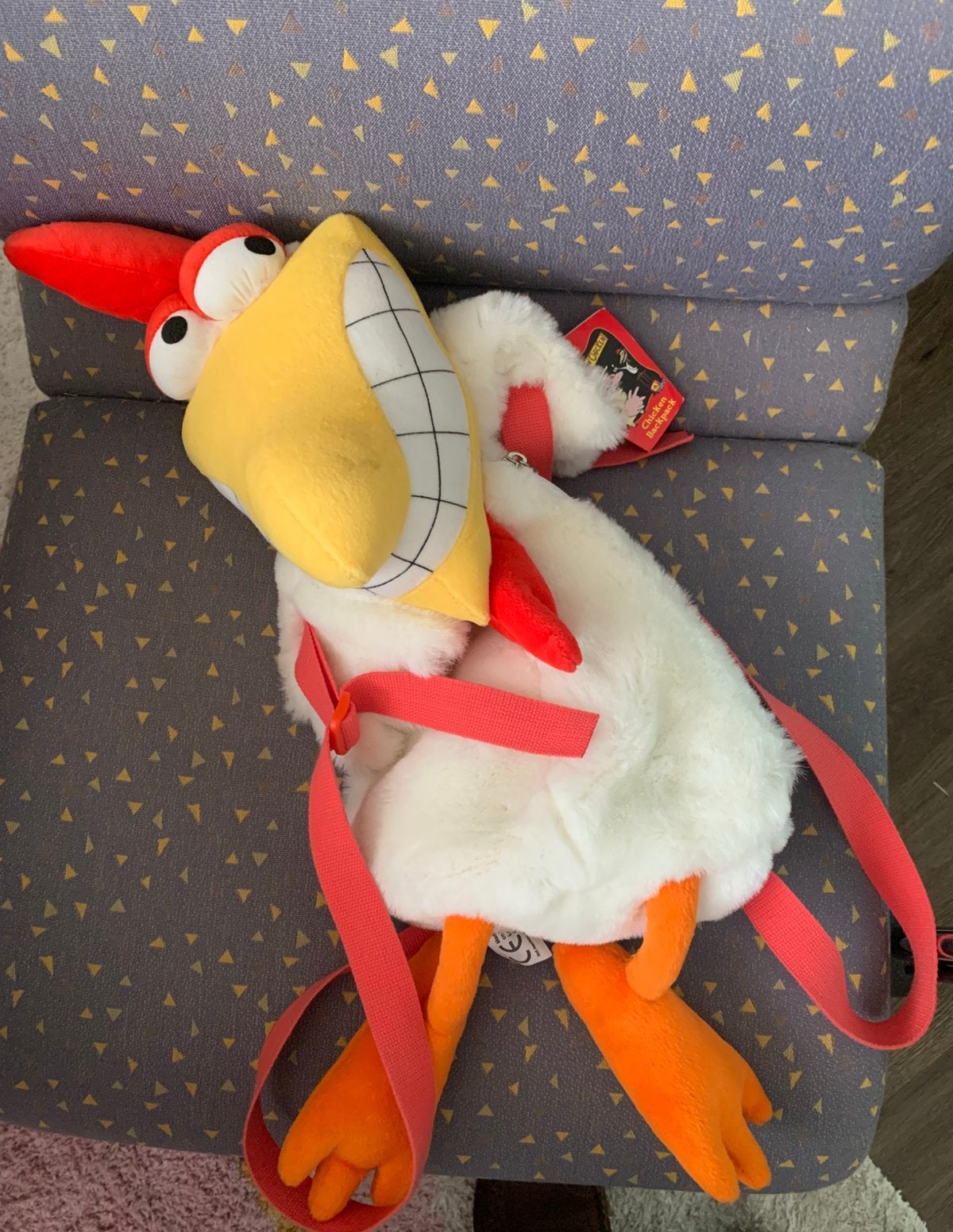 Vintage Cow & Chicken rugzak 1998, Gebruiksvoorwerp, -, -, Zo goed als nieuw