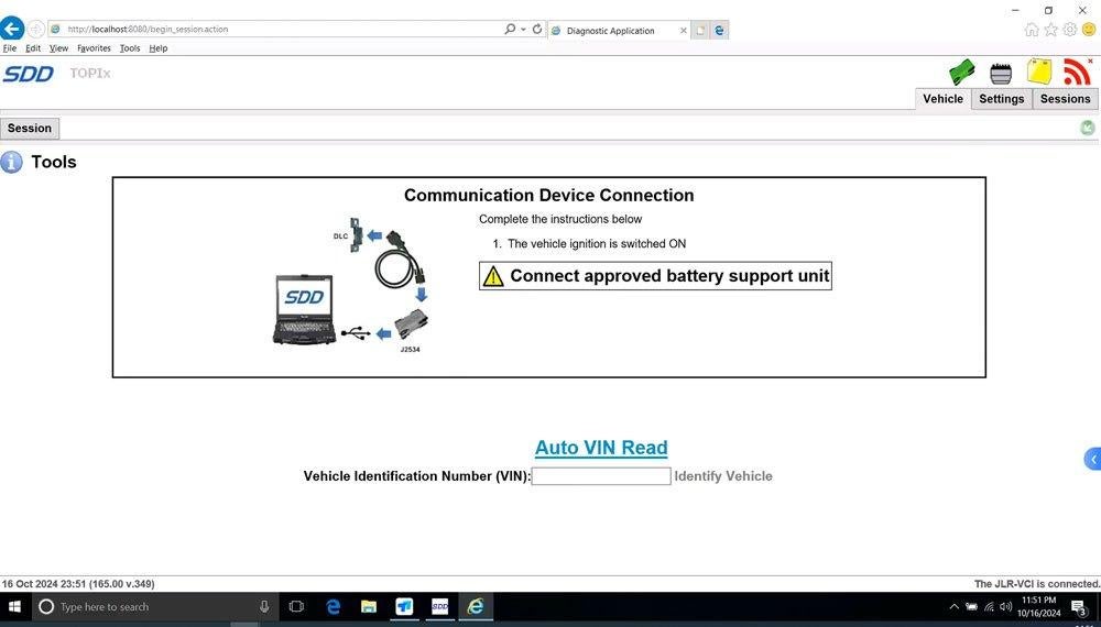 VXDIAG JLR SDD V165 Software voor Jaguar en Land Rover, Verzenden