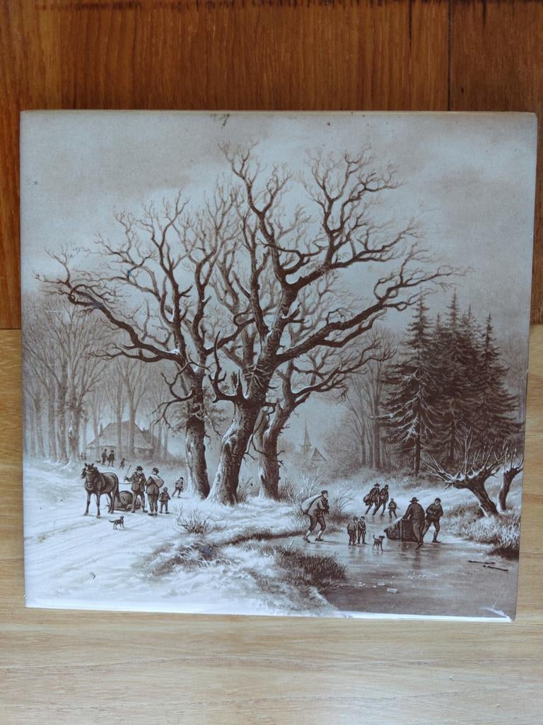 Tegeltjes, Huis en Inrichting, Minder dan 50 cm, Nieuw, Ophalen of Verzenden, Schilderij