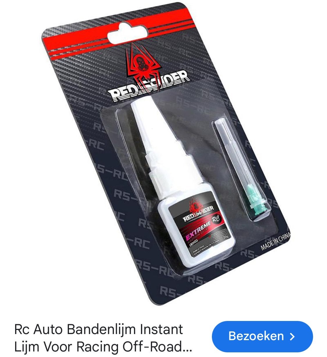 Red Spider RC Bandenlijm - Sterke Lijm voor RC Banden, Nieuw, Ophalen, Overige merken, Groter dan 1:32